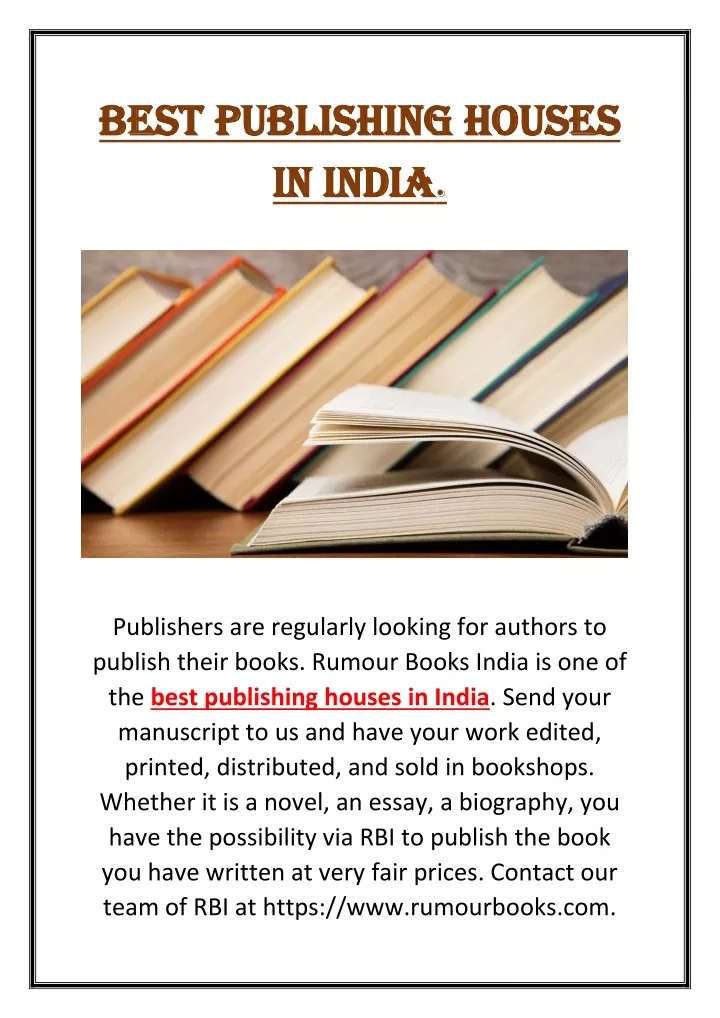 best best publishing publishing houses