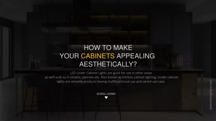 how to make your cabinets appealing aesthetically