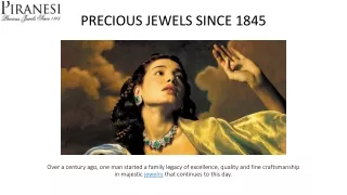 Heritage - Our History | Piranesi- New York Jewelers and Aspen Since 1845