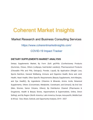 coherent market insights