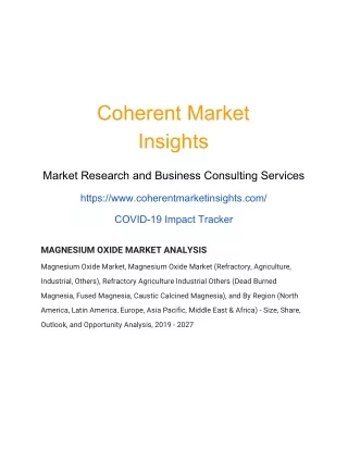 coherent market insights