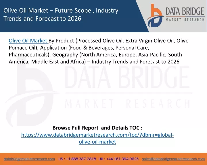 olive oil market future scope industry trends