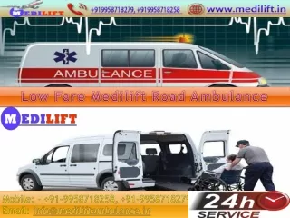 Get Most Trusted Medilift Ambulance Service in Kankarbagh