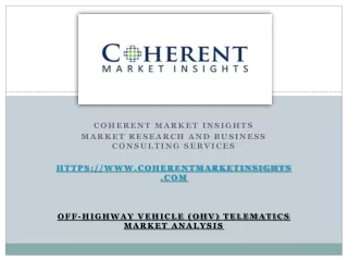 coherent market insights market research