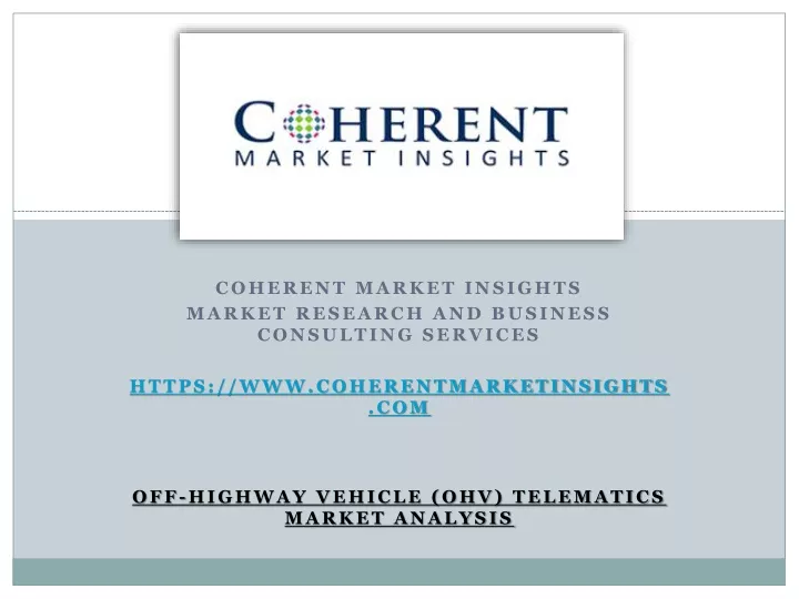 coherent market insights market research