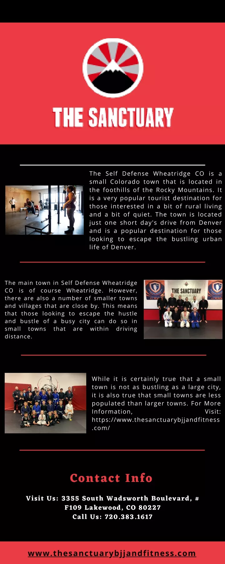 the self defense wheatridge co is a small