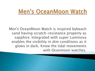 men s oceanmoon watch