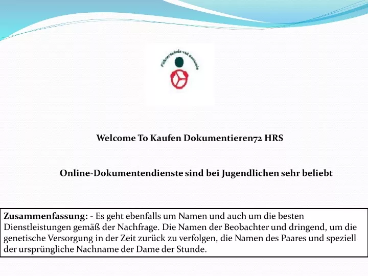 welcome to kaufen dokumentieren72 hrs