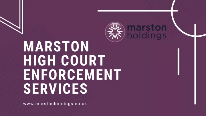 marston high court enforcement services