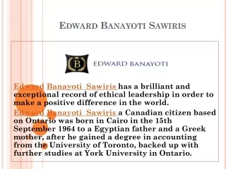 Edward Banayoti Sawiris