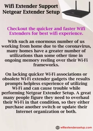 Fix Wifi Extender Issues - Wifi Extender Support
