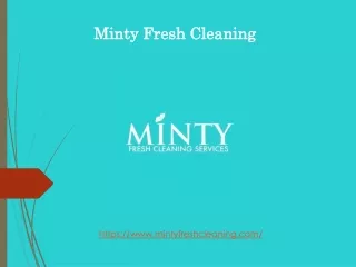 Minty Fresh Cleaning