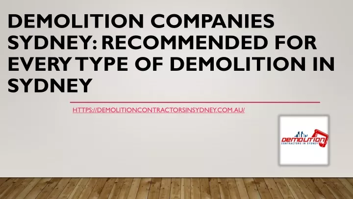 demolition companies sydney recommended for every type of demolition in sydney