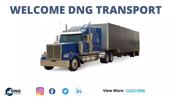 welcome dng transport