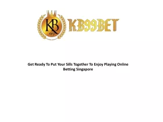 Online Betting Singapore