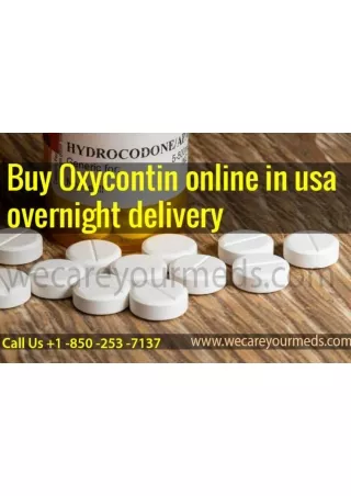 Buy online Oxycontin