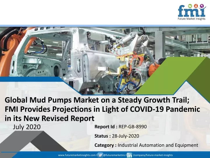 global mud pumps market on a steady growth trail