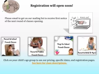 registration will open soon