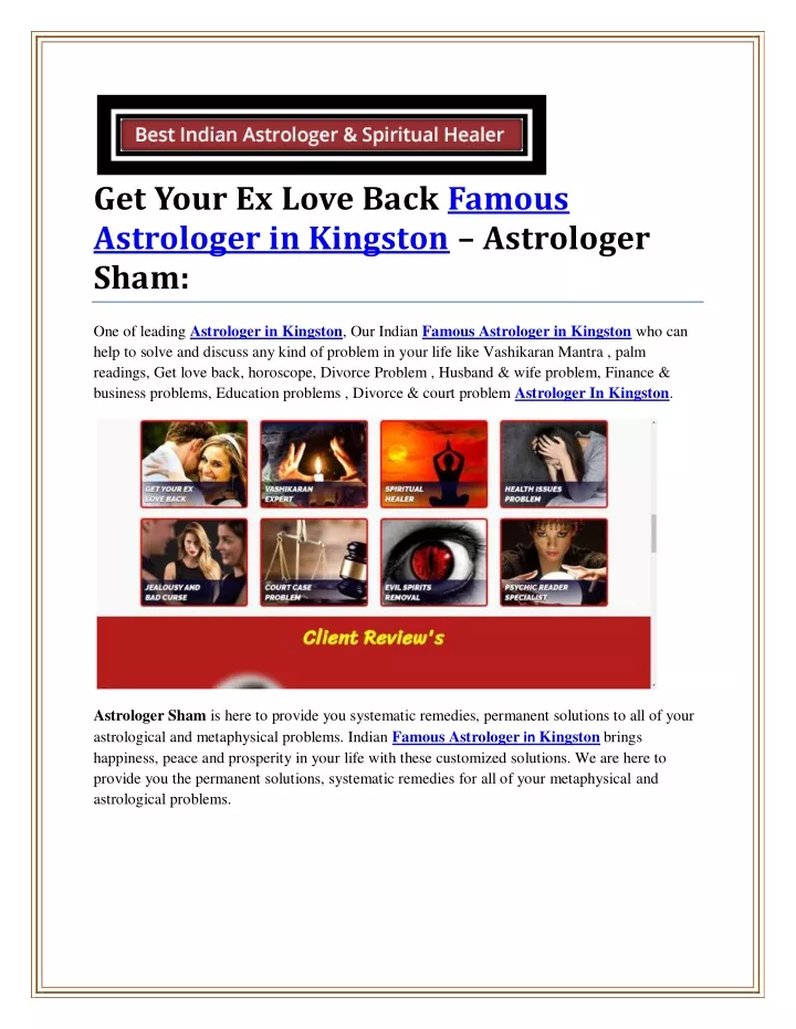 get your ex love back famous astrologer