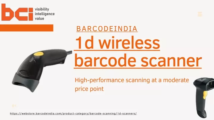 1d wireless barcode scanner