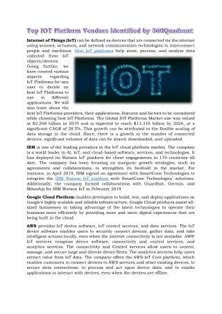 internet of things iot can be defined as devices