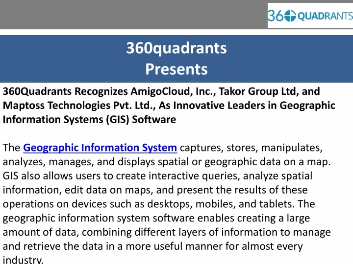 360quadrants presents