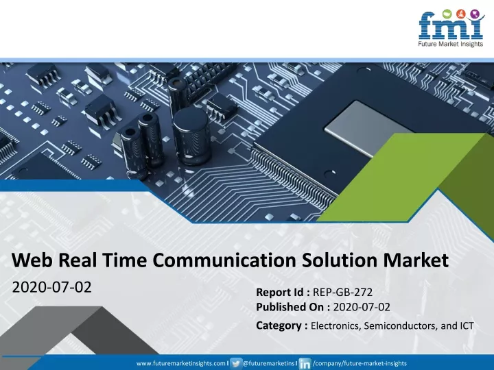web real time communication solution market 2020
