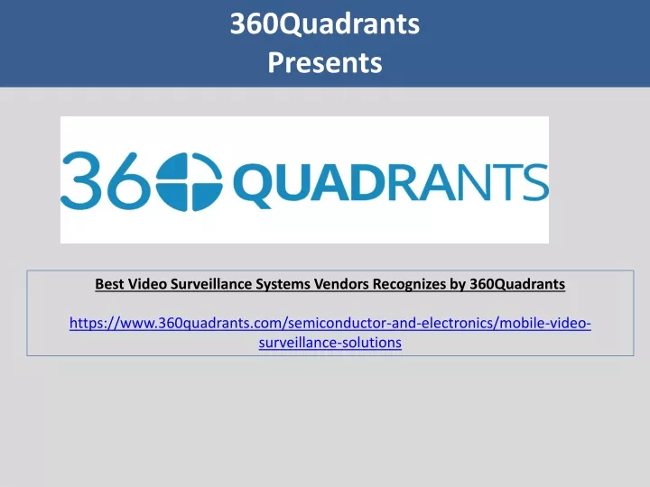 360quadrants presents