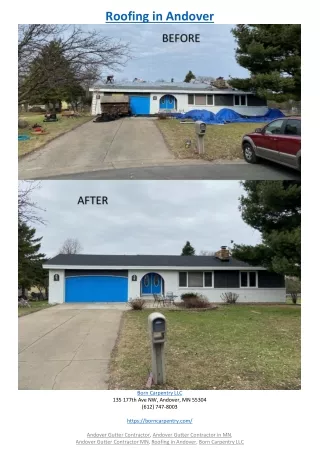 roofing in andover