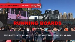 running boards