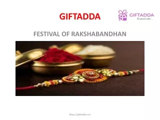 Buy Online Rakhi Combo | One Month Festival Offer | Giftadda