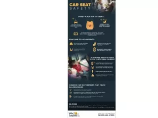 Car Seat Safety For Your Child - Infographic