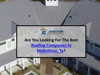 Roof Repair Midlothian tx