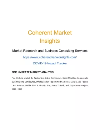coherent market insights