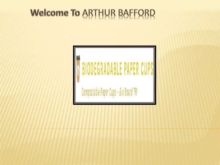welcome to arthur bafford