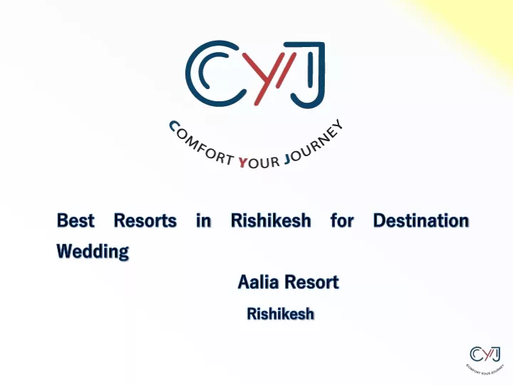 best resorts in rishikesh for destination wedding