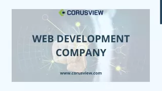 Best Web Development Company - Corusview IT Services