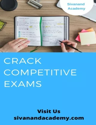 Cracking the Competitive Exams: Things No One Will Tell You