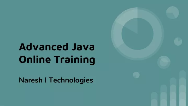 advanced java online training