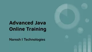 advanced java online training