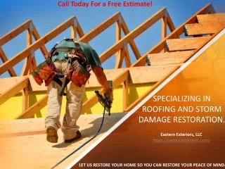 Roofing Contractor in Ijamsville, MD