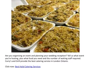 Best Halal Catering Services