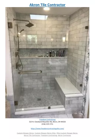 Akron Tile Contractor