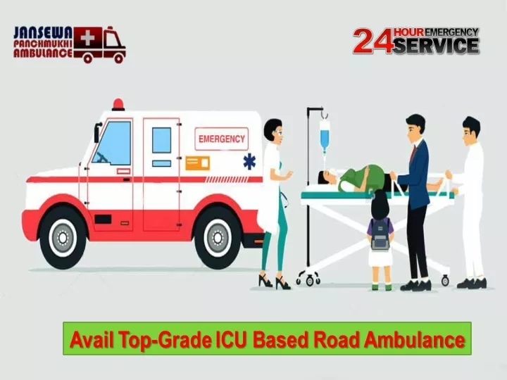 avail top grade icu based road ambulance