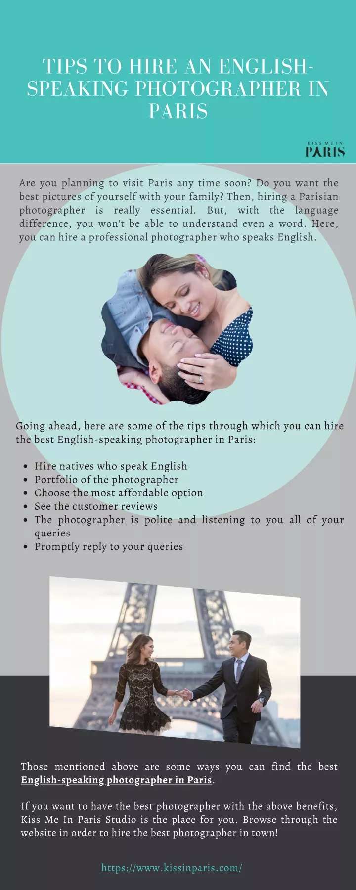 tips to hire an english speaking photographer