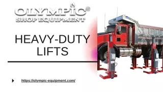 Vast Collection Of Heavy-Duty Lifts are Available Now!