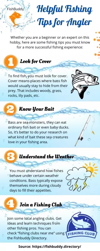 helpful fishing tips for angler