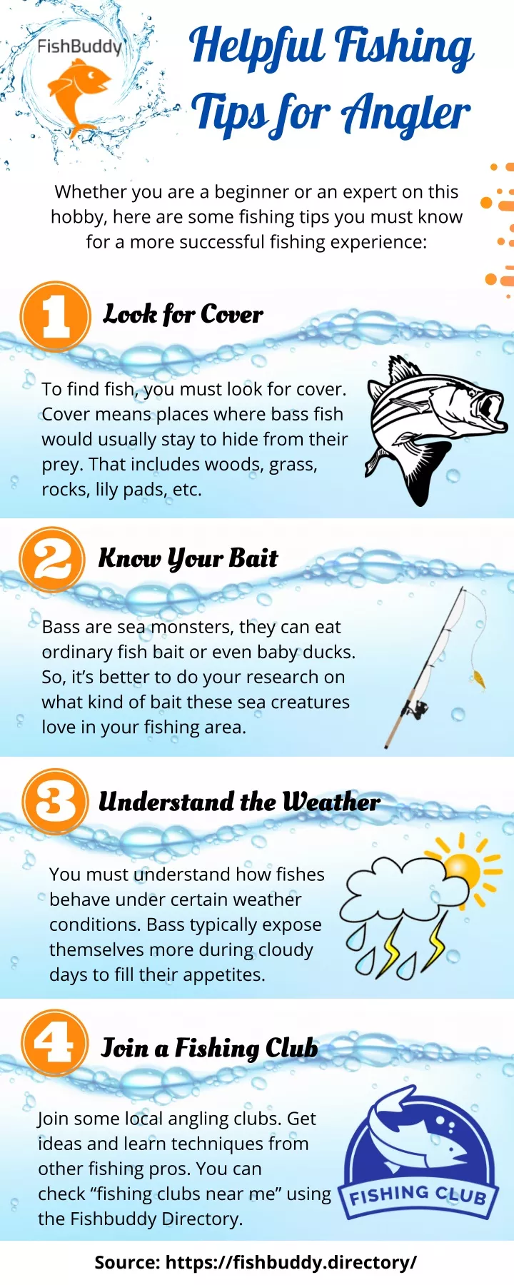 helpful fishing tips for angler
