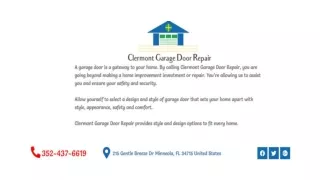 Garage Door Repair Claremont Provides the Best Door Service