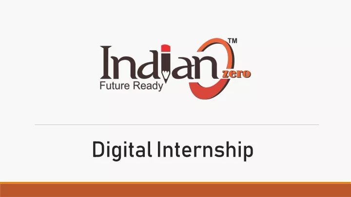 digital internship